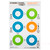 Action Target Game Series Dynamic Shooting Targets 100-Pack bulk set