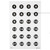 Action Tgt 24 3" Nmbr Circles 100pk