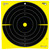 Allen Company EZ Aim 12.5 inch Bullseye Targets 30-Pack for shooting practice