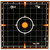 Allen Company EZ Aim 8x8 Sight-In Shooting Targets 5-Pack paper target set