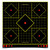 Birchwood Casey Shoot-N-C Sight-In Target 5x17.75 inch reactive self-adhesive shooting target