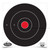 Birchwood Casey Dirty Bird Round Bullseye Target 12-Pack shooting targets