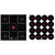 Birchwood Casey Dirty Bird Combo Shooting Targets 12-Pack fluorescent splatter design