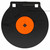 Birchwood Casey 8-inch AR500 Steel Gong Target 3/8-inch thick with two mounting holes