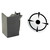 Birchwood Casey T-Post Dueling Steel Target for shooting practice