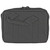 Side angle view of Full Forge Gear CAT-2 black double pistol case