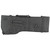 Close-up of black NcStar carbine scabbard showing MOLLE webbing attachment system