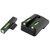 Truglo Brite-Site TFX 1911 3-inch tritium fiber optic iron sights set