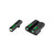 Truglo BriteSite TFX Tritium Fiber Optic Sights for Walther PPQ pistol