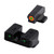TruGlo TRIT Pro Night Sights for Springfield XD with orange front sight
