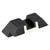 Top-down angle of Glock OEM 6.1mm fixed steel rear sight