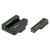 TruGlo Brite-Site TFX Pro CZ 75 Iron Sights green rear orange front