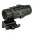 UTG 3x Magnifier with Flip-to-Side QD Mount by Leapers front view