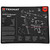 TekMat Ultra 20 S&W M&P gun cleaning mat with detailed pistol diagram