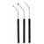 Birchwood Casey Angled Stainless Steel Gun Cleaning Brushes 3-Pack set