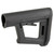 Side profile view of Magpul MOE PR black carbine stock