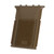 Close-up angle of B5 Systems Coyote Brown M-LOK vertical grip texture