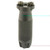 Close-up angle view of Samson M-LOK medium black vertical grip