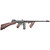Left-side profile view of Thompson 1927A-1 Deluxe 16.5-inch barrel and walnut stock