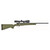 HOWA HOGUE - 6.5 CM - 22" - 4+1 - THREADED w/SCOPE - OD GREEN