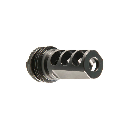 SCO ASR - AR10 - .338 CAL - MUZZLE BRAKE - 3/4X24 - BLACK