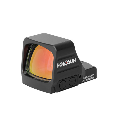 HOLOSUN HS507COMP - COMP RETICLE SYSTEM - RED DOT - BLACK