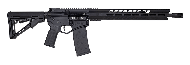 DIAMONDBACK FIREARMS DB15BG - 300BLK - BLACK - 16" - MLOK - 10+1
