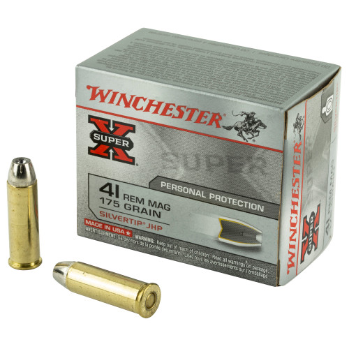 Winchester Super-X - 41 Mag - 175gr - JHP - 20 Rds/box