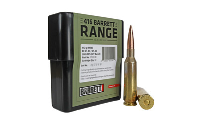 BARRETT  416 BARRETT - 452 GR - BTHP  - 10 RDS/BOX