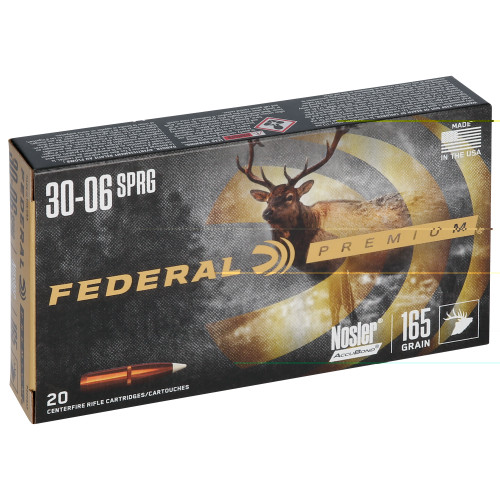 Federal Powershok - 30-06 Springfield - 165gr - Accubond - 20 Rds/box