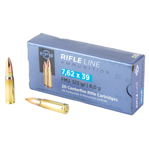 PRVI PARTIZAN 7.62X39 - 123 GR - FMJ - 20 RDS/BOX