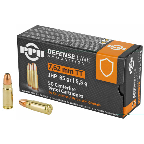 PRVI PARTIZAN - 7.62X25 - 85 GR - JHP - 50 RDS/BOX