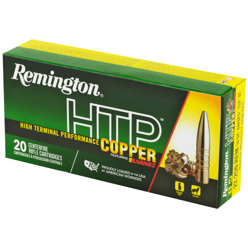 Remington HTP - 22-250 - 50gr - TSX BT - 20 Rds/box