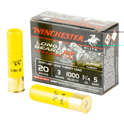 WINCHESTER 20 GA - 3" - #5 - 1 1/4 OZ - 10 RDS/BOX