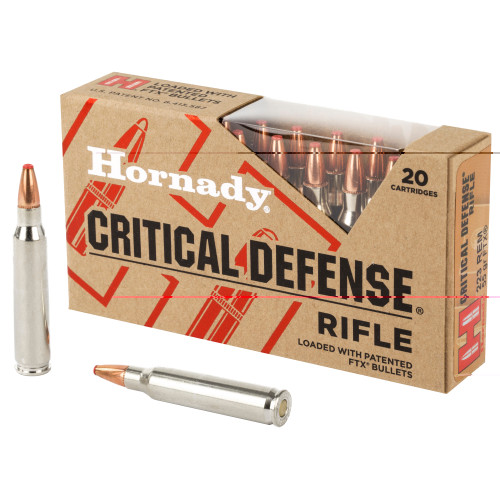 HORNADY 223 REM - 55 GR - FT - 20 RDS/BOX