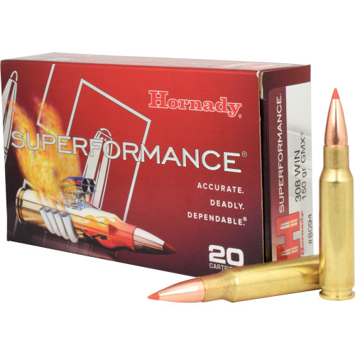 HORNADY 308 WIN - 150 GR - CX - 20 RDS/BOX - RPLH80944