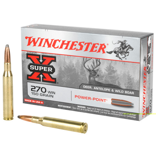 WINCHESTER AMMUNITION 270 WIN - 150 GR - PSP - 20 RDS/BOX
