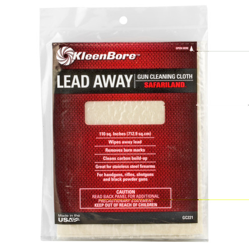 KLEENBORE LEAD AWAY - CLEANING CLOTH - 100 SQ IN