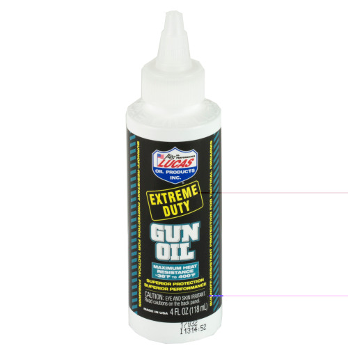 LUCAS OIL - GUN OIL - NON-AEROSOL - 4 OZ