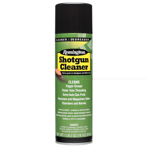 REMINGTON - SHOTGUN CLEANER - AEROSOL - 18 OZ