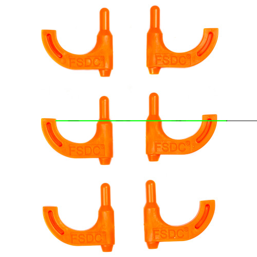 Fsdc Chamber Flag Pistol Org 6pk