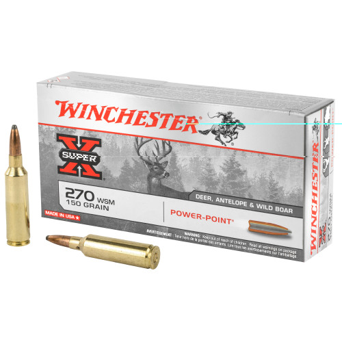 WINCHESTER 270 WIN - 150 GR - PSP - 20 RDS/BOX