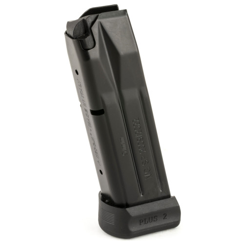 MEC-GAR SIG PRO 2022 MAGAZINE - 9MM - 10 ROUND CAPACITY - 17 ROUND BODY - AFC - STEEL - BLACK