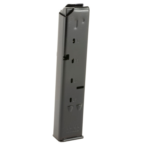 IWI UZI PRO MAGAZINE - 9MM - 10 ROUND CAPACITY - 25 ROUND BODY - STEEL - BLACK