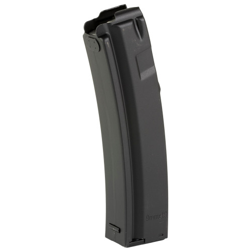 KCI USA MP5 MAGAZINE - 9MM - 10 ROUND CAPACITY - 20 ROUND BODY - STEEL - BLACK