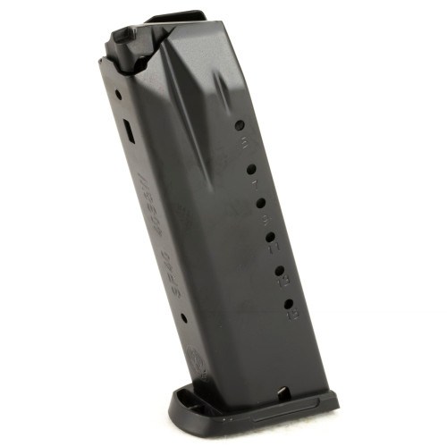 RUGER SR40/40C MAGAZINE - 40 S&W - 10 ROUND CAPACITY - 15 ROUND BODY - STEEL - BLACK