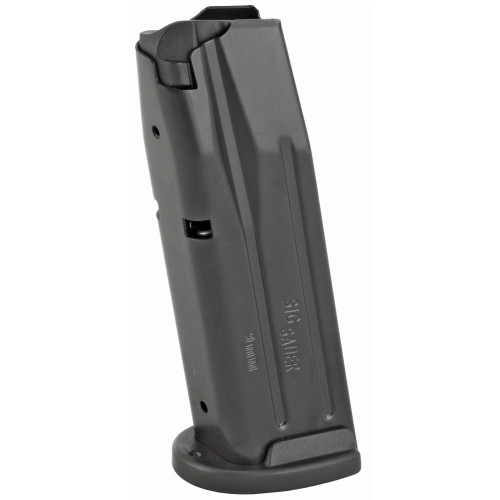 SIG SAUER P250/P320-C MAGAZINE - 9MM - 10 ROUND CAPACITY - 15 ROUND BODY - STEEL - BLACK