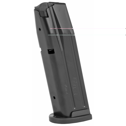 SIG SAUER P250/P320-FS MAGAZINE - 9MM - 10 ROUND CAPACITY - 17 ROUND BODY - STEEL - BLACK