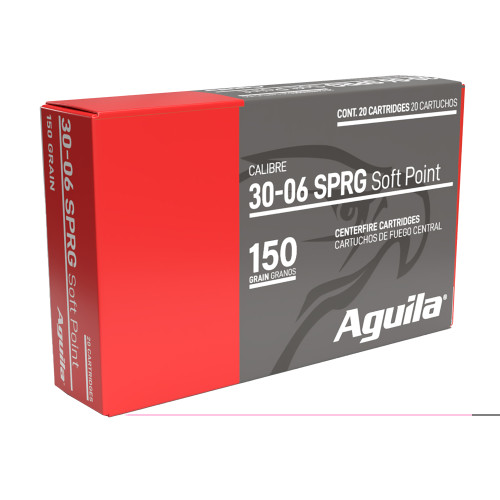 Aguila - 30-06 Springfield - 150gr - SP - 20 Rds/box