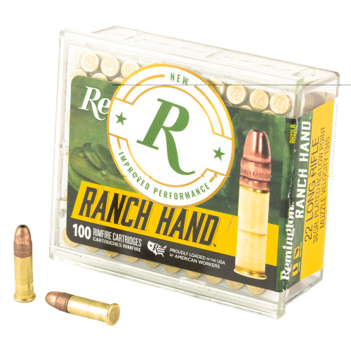 Remington Ranch Hand - 22 LR - 42 gr - PHP - 100 Rds/box